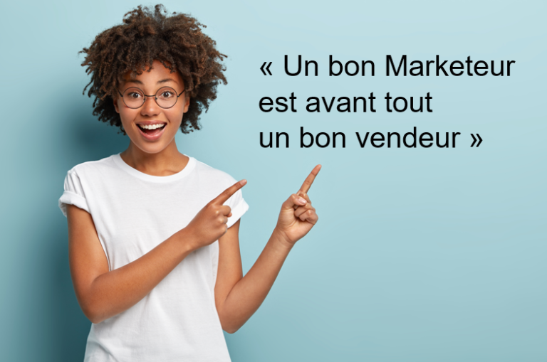 Marketeur vendeur